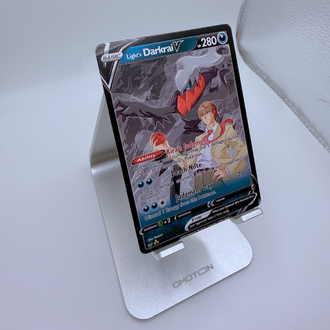 Light's Darkrai V Custom Pokémon Card