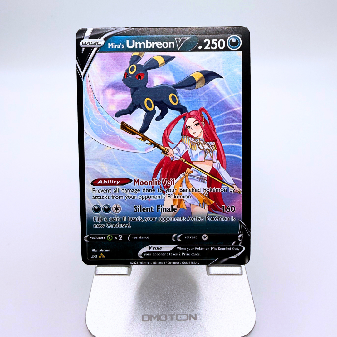 Mira's Umbreon V Custom Pokémon Card