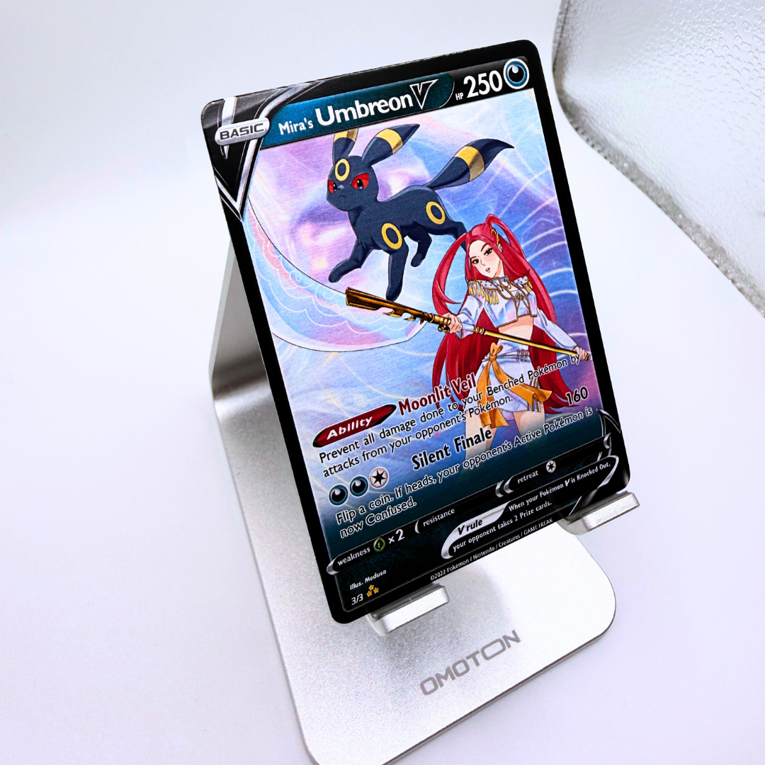 Mira's Umbreon V Custom Pokémon Card