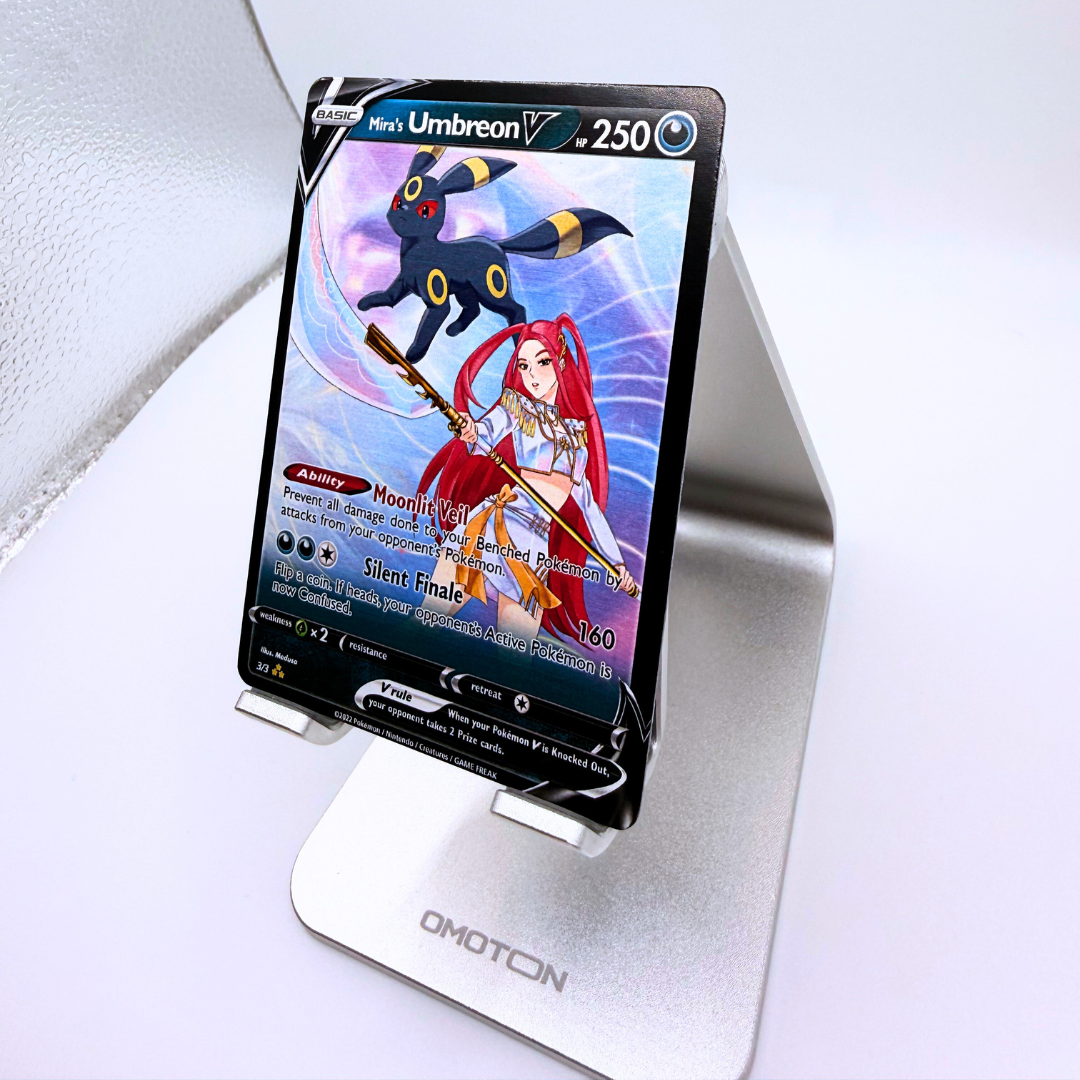 Mira's Umbreon V Custom Pokémon Card