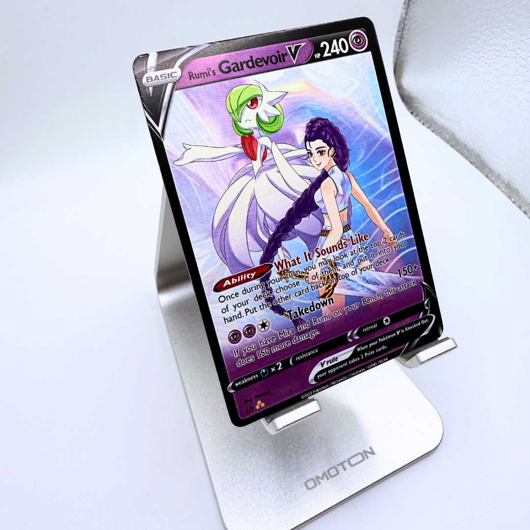 Rumi's Gardevior V Custom Pokémon Card