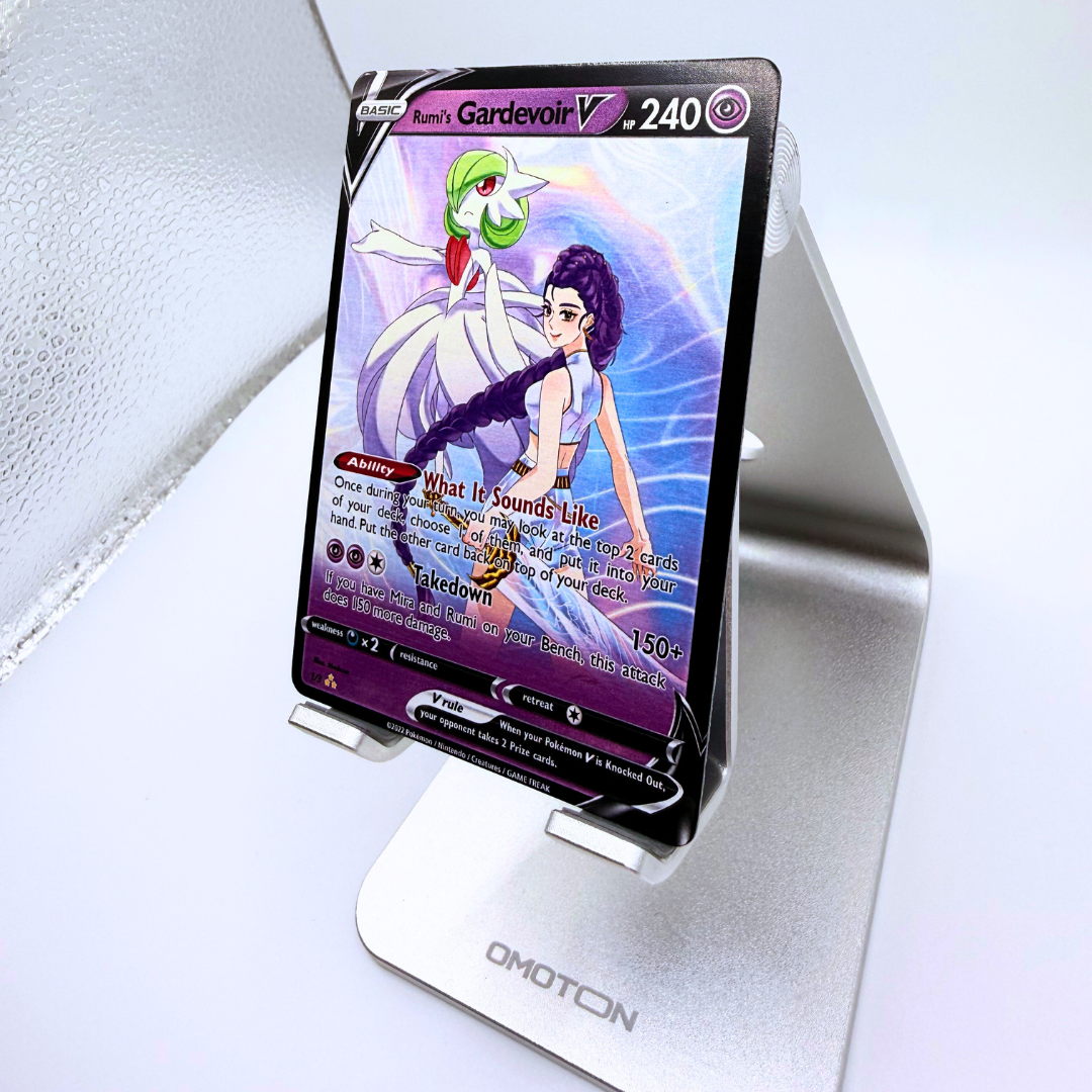 Rumi's Gardevior V Custom Pokémon Card