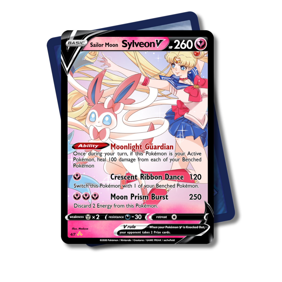 Sailor Moon Sylveon V Custom Card