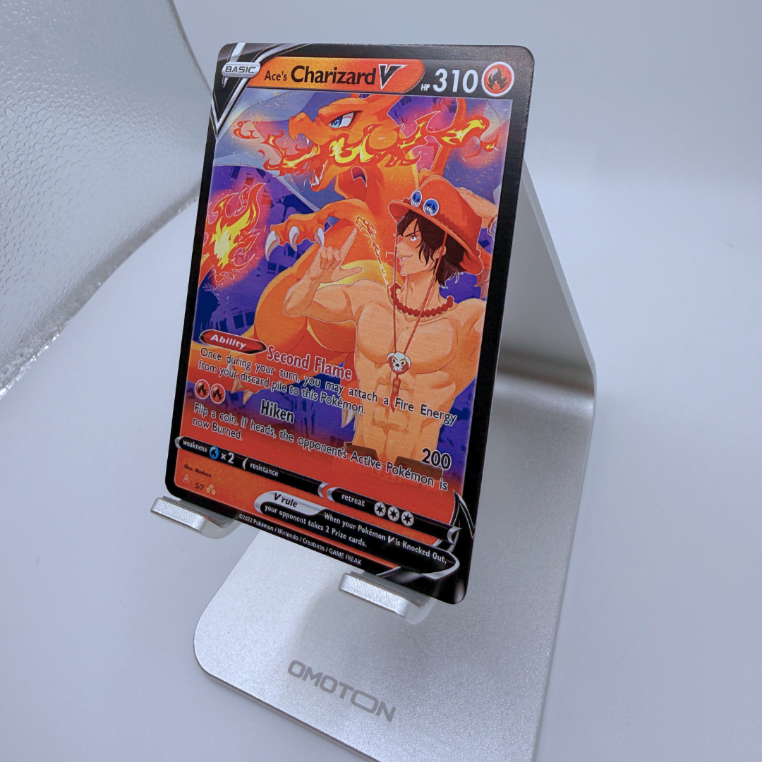 Ace's Charizard V Custom Card
