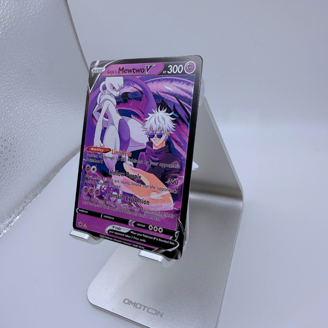 Gojo's Mewtwo V Custom Pokémon Card