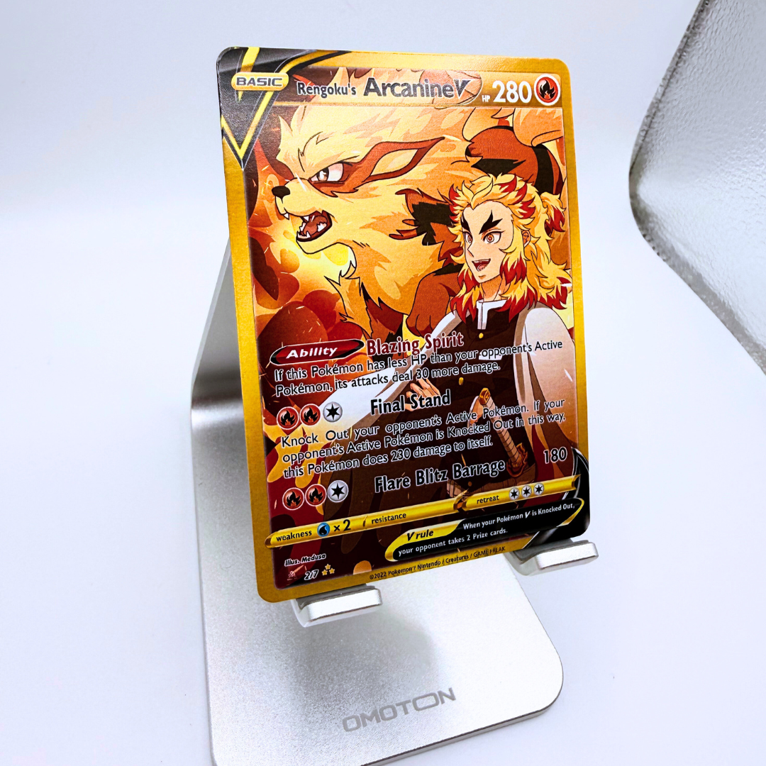 Rengoku’s Arcanine V Custom Card