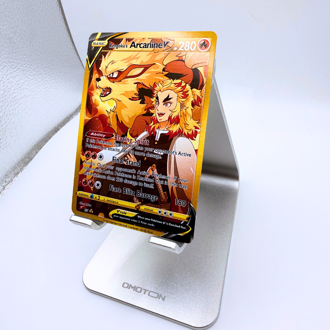 Rengoku’s Arcanine V Custom Card
