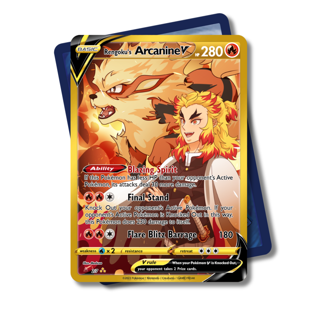 arcanine v pokemon card Rengoku’s Custom Limit 2 Magic The Gathering - Colorless Rule Choose:CGC